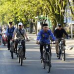 Gowes ke Balai Kota, Wali Kota Banjarmasin Hadiri Apel Kesadaran Nasional KORPRI 2026