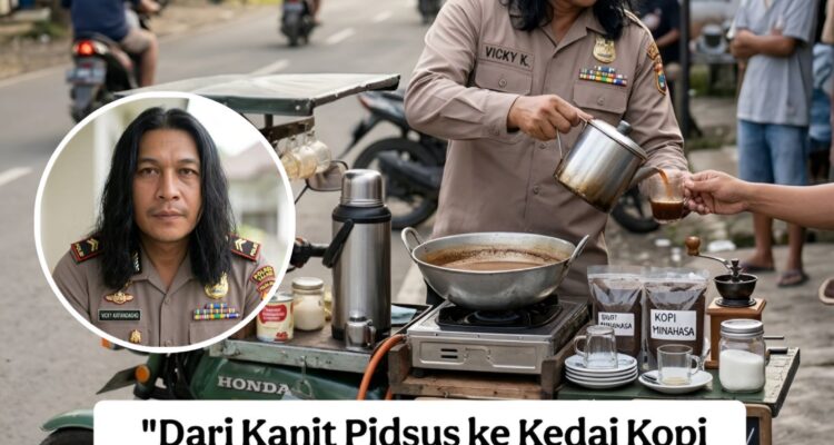 Lebih Baik Hidup Sederhana dari pada makan Uang Haram kata Aipda Vicky