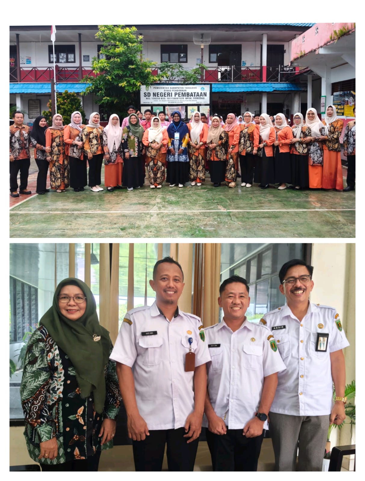 Pelaksanaan TKA SDN Mabu’un dan Pembataan Berjalan Lancar