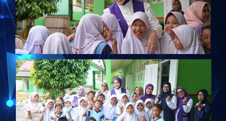 Ketua TP Posyandu Hj. Dian Rahmat, Selusuri  Titik MBG di sekolah TK & SD