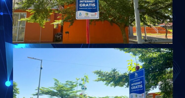 Menjawab kebutuhan masyarakat di era digital, Pemkab. Tala Hadirkan WiFi Gratis