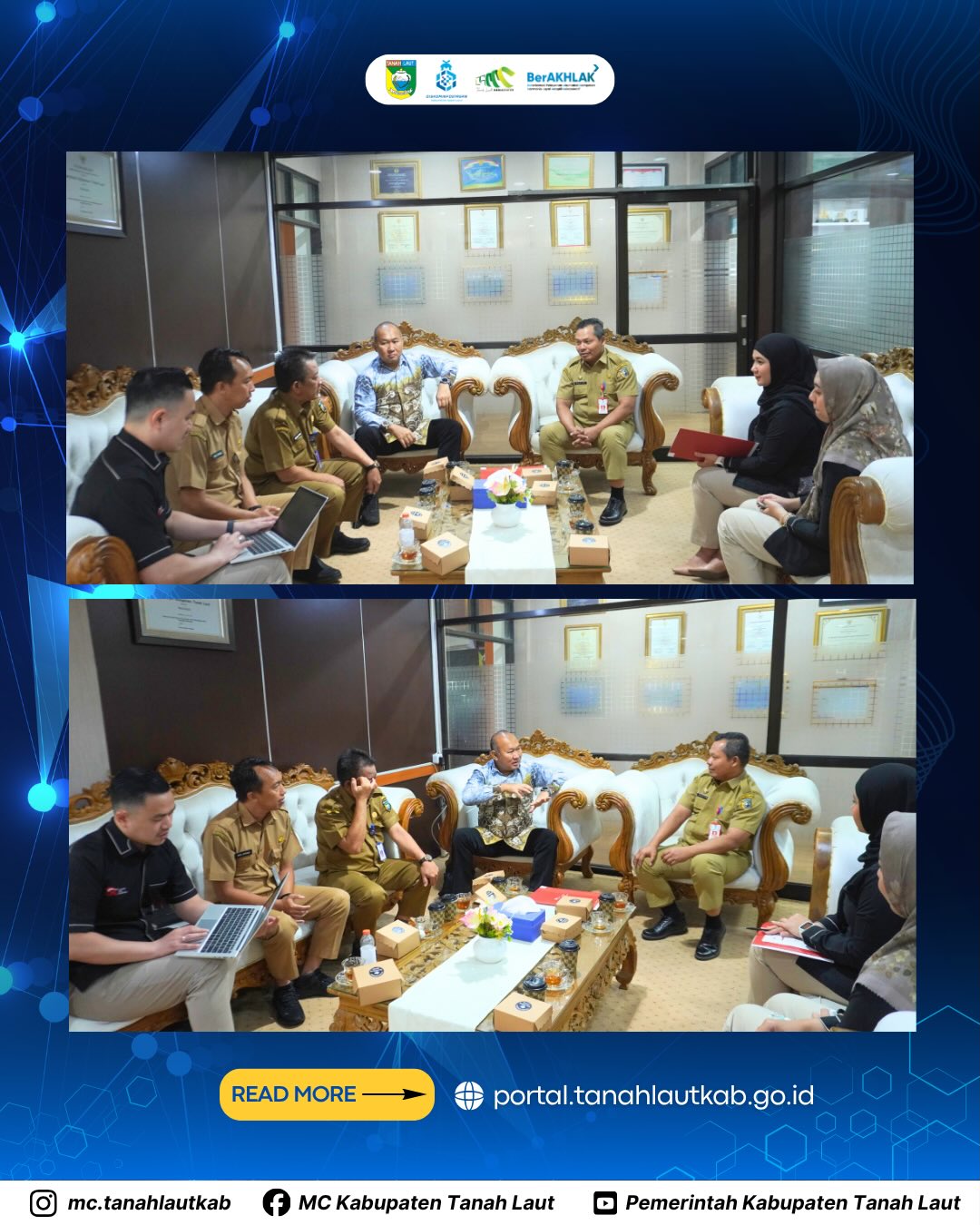 Di Pemkab. Tanah Laut, OJK Kenalkan Indonesia Anti-Scan Centre Perannya Sebagai Pengawas