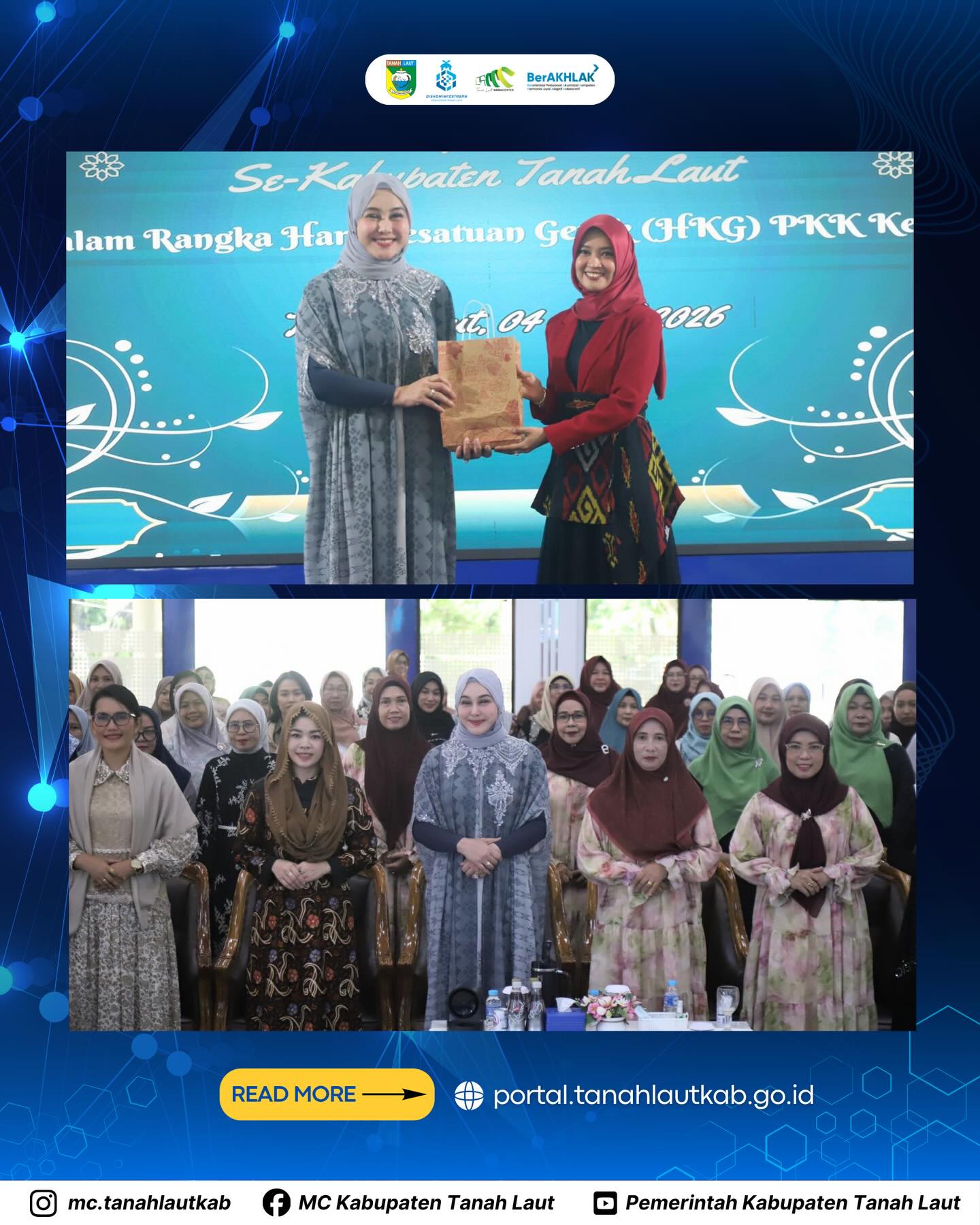 Momentum Halal Bihalal, Hj. Dian Rahmat  Berikan pembekalan singkat mengenai Public Speaking untuk  Seluruh Organisasi Wanita