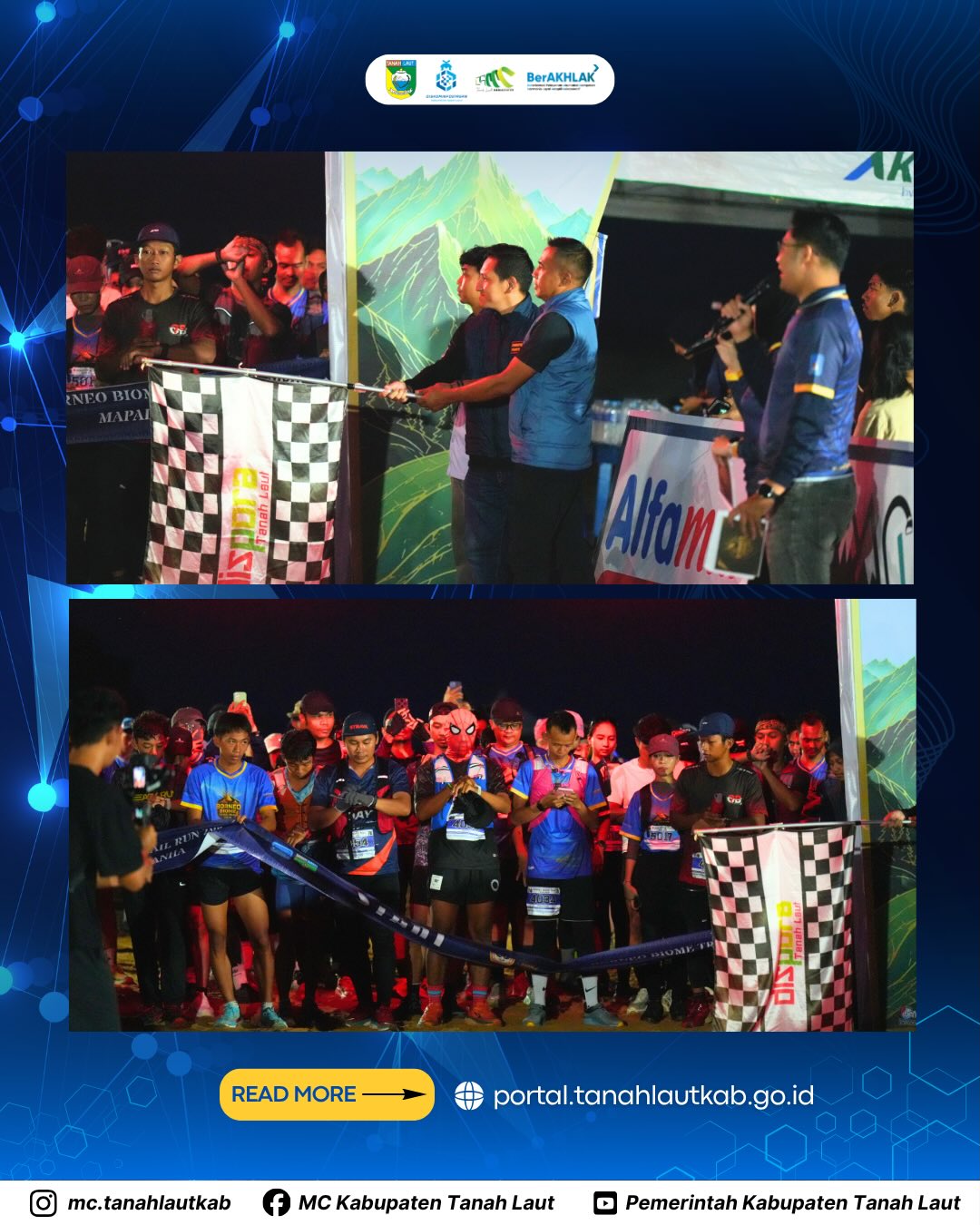 Borneo Biome Trail Run 2026 Berdampak pada Promosi  Wisata Tanah Laut
