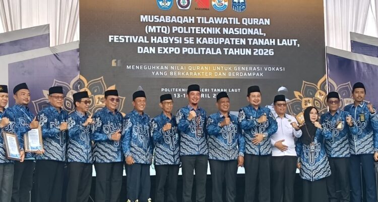 Wabup Tanah Laut HM Zazuli membuka secara Resmi MTQPN di Pelaihari