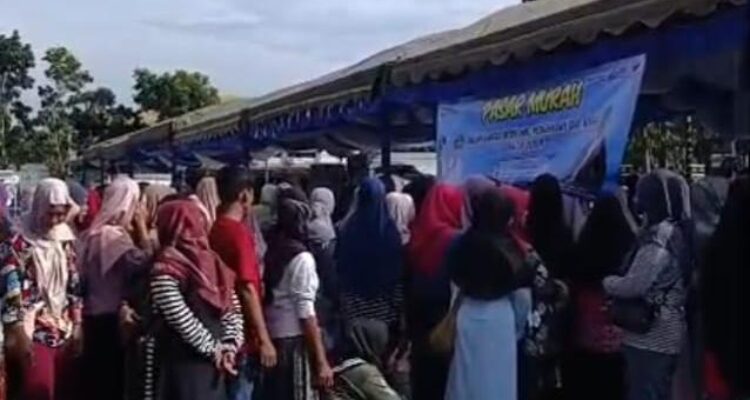 Pemkab. Tanah Laut Kembali gelar Pasar Murah di  Pertasi Kencana