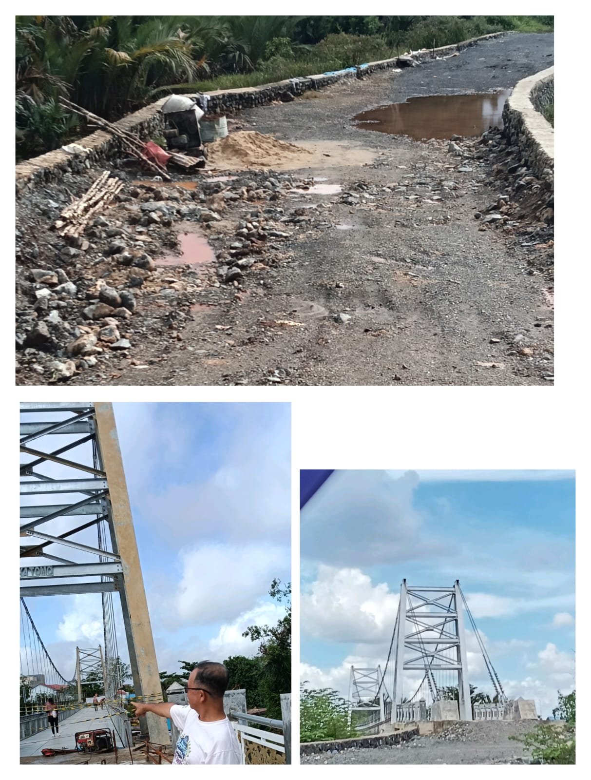 Kadis PUPR Banjarmasin Suri : Tidak bisa prediksikan  Deadline Penyelesaian Jembatan Cemara – Sungai Andai. Wakil Ketua PDRD Desak Kejelasannya