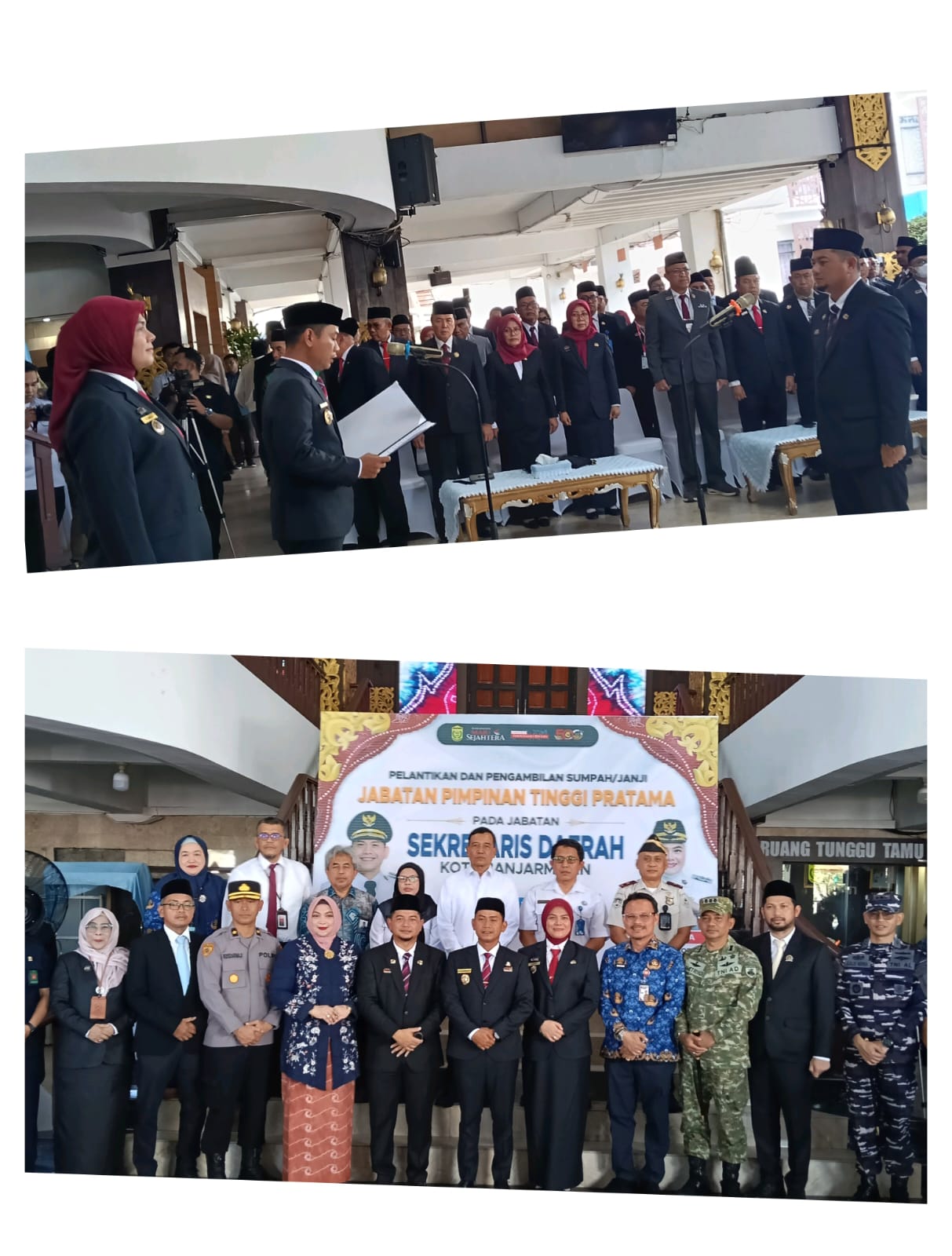 Dilantik Jadi Sekda Banjarmasin, Ichrom Muftezar Layak dan Pantas mengkoordinir Birokrasi di lingkungan Pemerintahan Banjarmasin