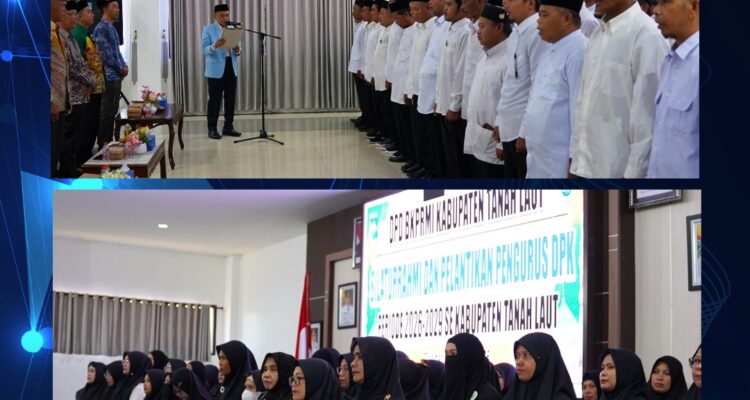 Memiliki peran strategis Membina Generasi muda,  BKPRMI Gelar Pelantikan di Pelaihari