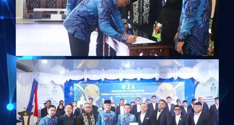 Dipelantikan HIPMI Tanah Laut,  Bupati  Rahmat Ajak Pengusaha Muda Jadi Motor Ekonomi Daerah