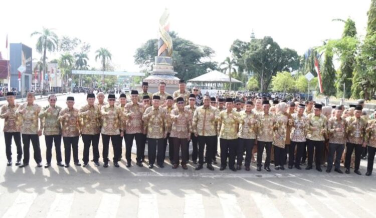 Peringatan Har Jadi HSU  Eratkan Silaturahmi Antar-Daerah, H. Uli Hadiri Puncak Hari Jadi ke-74