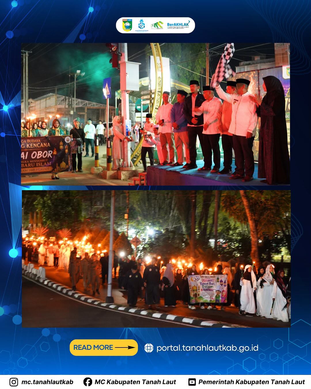 Bupati Tala Ajak Masyarakat Semarakkan 1 Muharam dengan Pawai Obor dan Expo UMKM