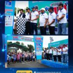 Saat Melepas Fun Walk Di Tanah Laut,  OJK mengingatkan Masyarakat  waspada terhadap berbagai modus penipuan