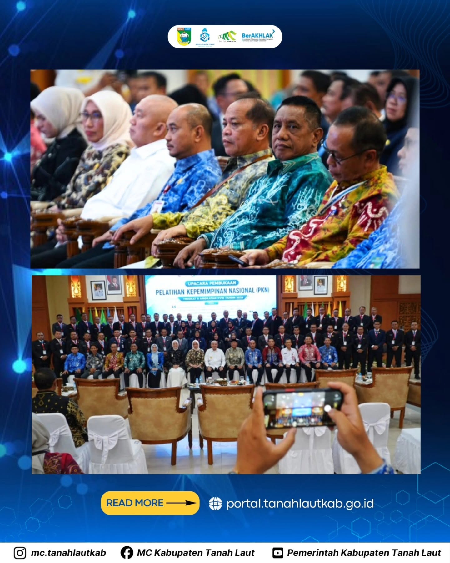Tanah Laut Ambil Bagian dalam PKN Tingkat II, Siapkan Pemimpin Birokrasi Adaptif Tanah Laut Ambil Bagian dalam PKN Tingkat II, Siapkan Pemimpin Birokrasi Adaptif