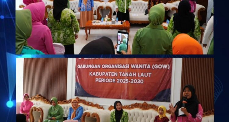 Hj Wiwi Zazuli : Pertemuan Rutin GOW Tanah Laut Angkat Kesetaraan Gender