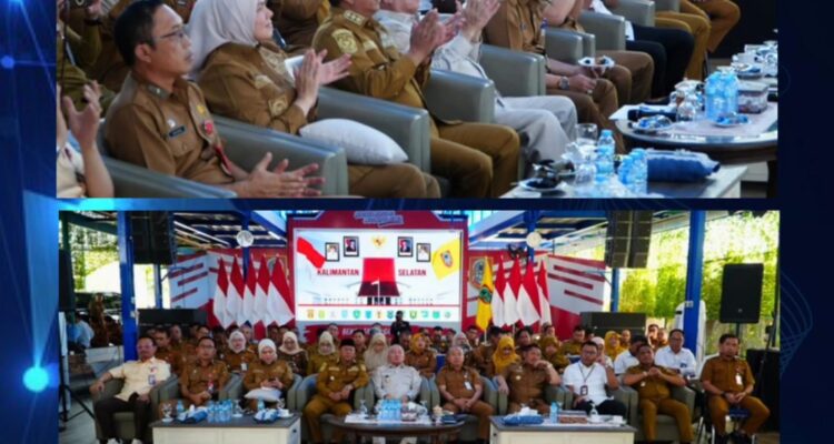 Zazuli Wakil Bupati Tanah Laut Ikuti Peresmian Inpres Jalan Daerah oleh Presiden RI