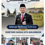 Bekolaborasi ke Semua Pihak, Ini Kata Ichrom Muftezar  yang sudah menjabat  26  hari sebagai Sekdako Banjarmasin