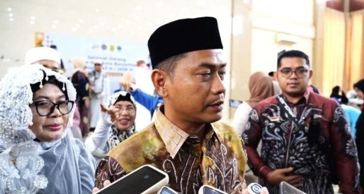 Kepulangan jemaah haji ini membawa dampak positif bagi lingkungan mereka masing-masing, kata Walikota Yamin