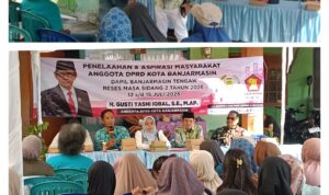 Perhatikan POKIR, Reses Anggota DPRD Banjarmasin Iqbal di Kelurahan Teluk Dalam & Telawang disambut penuh antusias oleh warga Perhatikan POKIR, Reses Anggota DPRD Banjarmasin Iqbal di Kelurahan Teluk Dalam & Telawang disambut penuh antusias oleh warga
