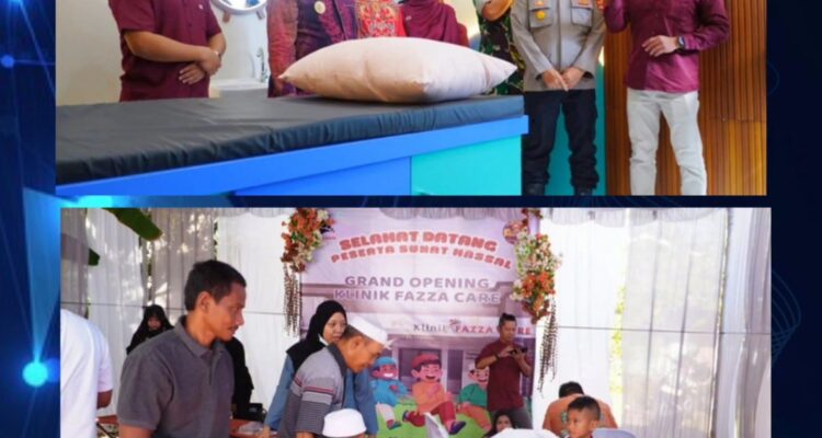 Resmikan Klinik Fazza Care, Wabup Dorong Kolaborasi Tingkatkan Layanan Kesehatan Masyarakat