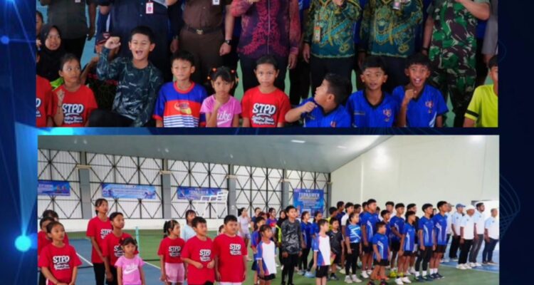 Wakil Bupati Tanah Laut buka Turnamen Tenis Lapangan Tuntung Pandang