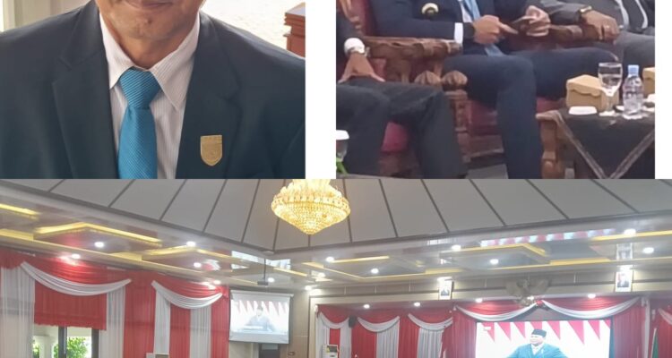 DPRD Tanah Laut adakan Rapat Istimewa dengan Agenda Mendengarkan Laporan Presiden RI