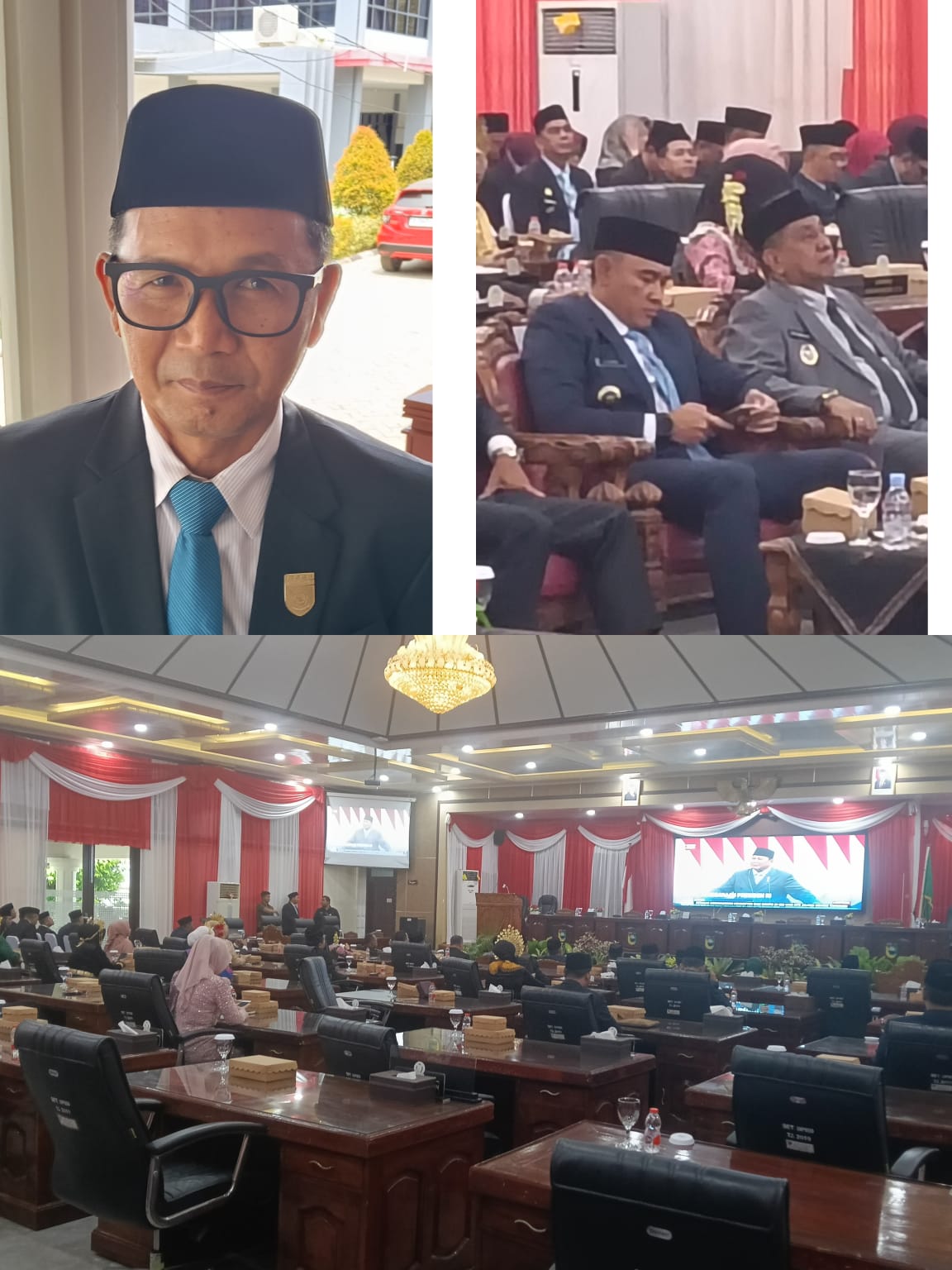 DPRD Tanah Laut adakan Rapat Istimewa dengan Agenda Mendengarkan Laporan Presiden RI
