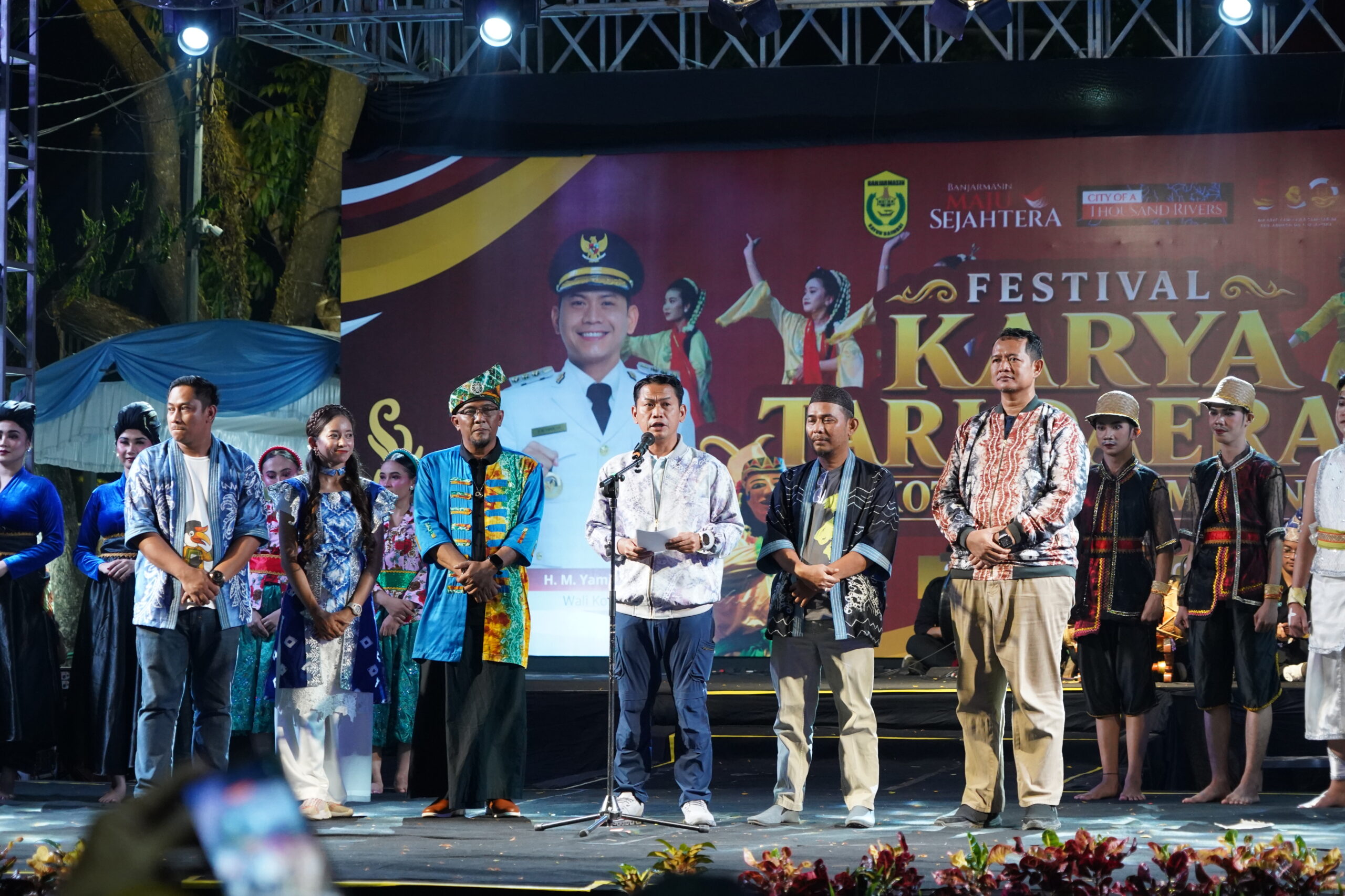 Gemerlap Festival Karya Tari Daerah: Alunan Musik dan Nuansa Tari Jaga Tradisi 5 Abad Banjarmasin