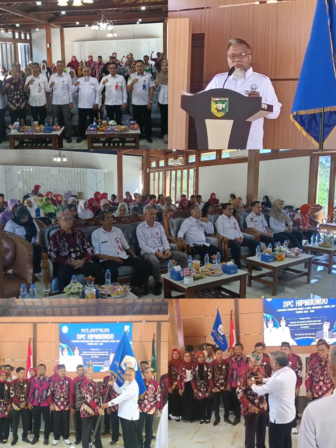 Firdaus dilantik jadi Ketua HIPMIKINDO Tanah Laut, Bupati Tala Dorong perkuat sebagai mitra strategis