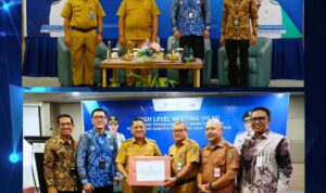 Menguji tingkat pemanfaatan KKI, Pemkab Tanah Laut bersama Bank Kalsel adakan Evaluasi