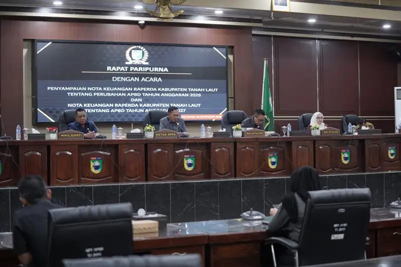 Terima Nota Keuangan APBD Perubahan 2026 dan 2027, DPRD Tala Gelar  Rapat Anggaran