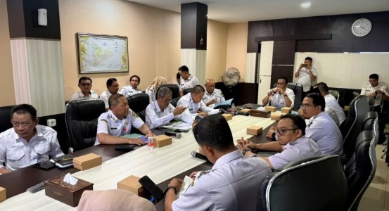 Sekda Tala Gelar Rapat Koordinasi Tim Pengendalian Inflasi