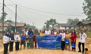 PNM Pontianak Salurkan Bantuan untuk Warga Terdampak Kabut Asap Karhutla
