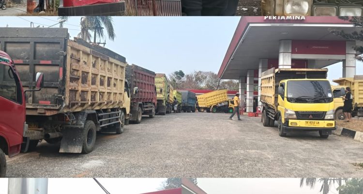 Pelayanan SPBU Pulau Sari Tambang Ulang Tanah Laut Berjalan Lancar