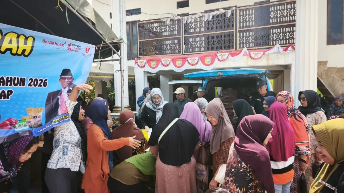 Pemkab. Tanah Laut gelar Hari Pangan Sedunia di Salaman Kecamatan Kintap