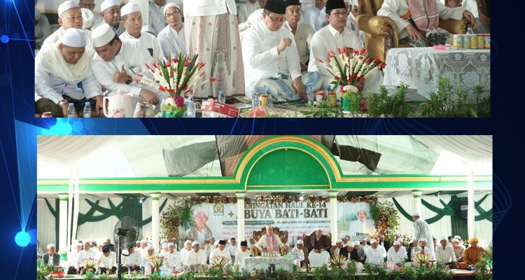 Teladani Semangat Juang Ulama, Wabup H. M. Zazuli Hadiri Haul ke-14 Pendiri Ponpes Ubudiyah Bati-Bati