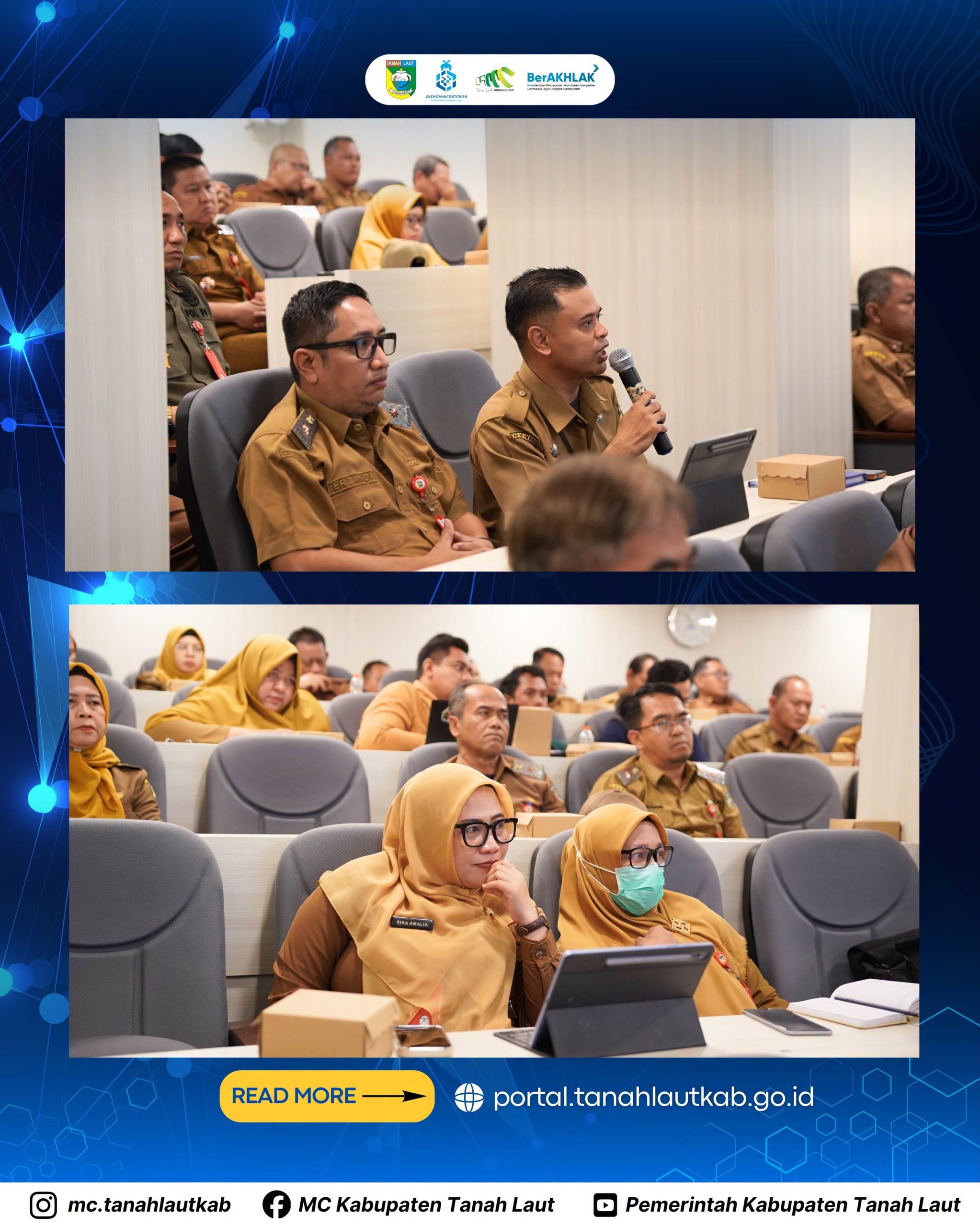 Bupati Tala Pimpin Rakor Hari Jadi Tala 61, Ingatkan Penataan Tempat duduk Tamu Bupati Tala Pimpin Rakor Hari Jadi Tala 61, Ingatkan Penataan Tempat duduk Tamu