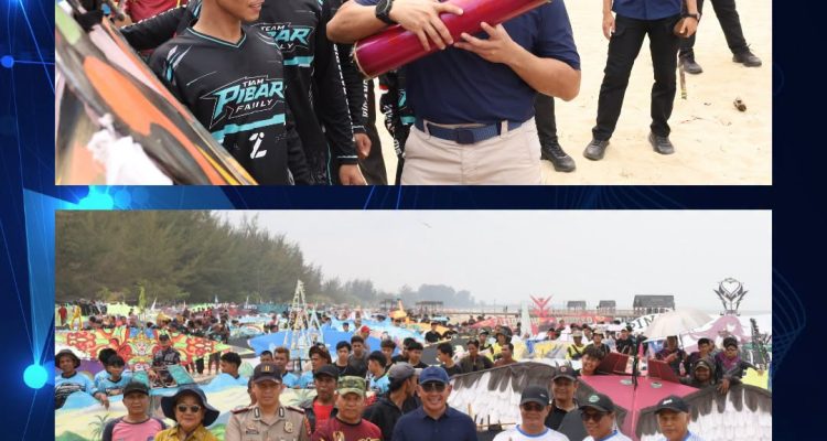 Gelar Festival Layang-Layang , Tanah Laut juga Galang Dana untuk Karhutla